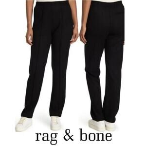 RAG and Bone Rylie black track pants Size‎ medium new!!!!